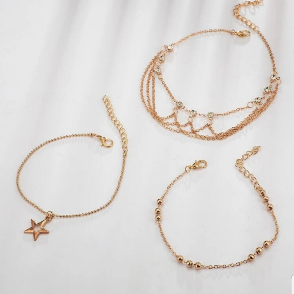 ☆Betty☆ Layered Anklet - Picture 3 of 5